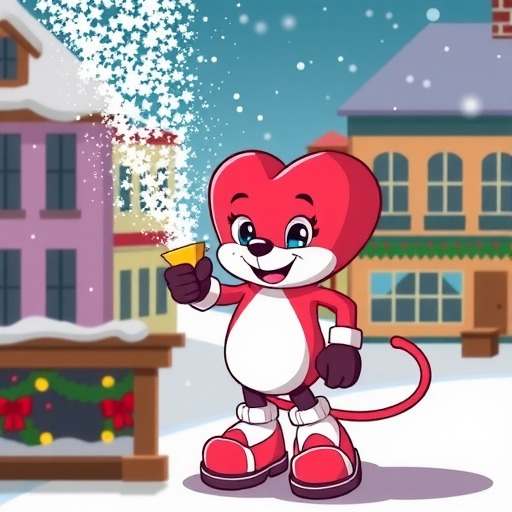 心动小镇小镇背着我们用快速造雪机！(图1)