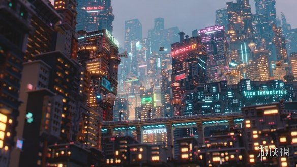 《我的世界》建筑大佬分享自制神作：中式赛博超惊艳!(图6)