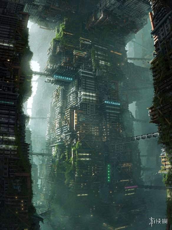 《我的世界》建筑大佬分享自制神作：中式赛博超惊艳!(图8)