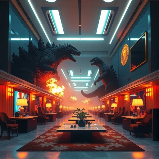 世界首家日本特摄概念客房7月开业 哥斯拉