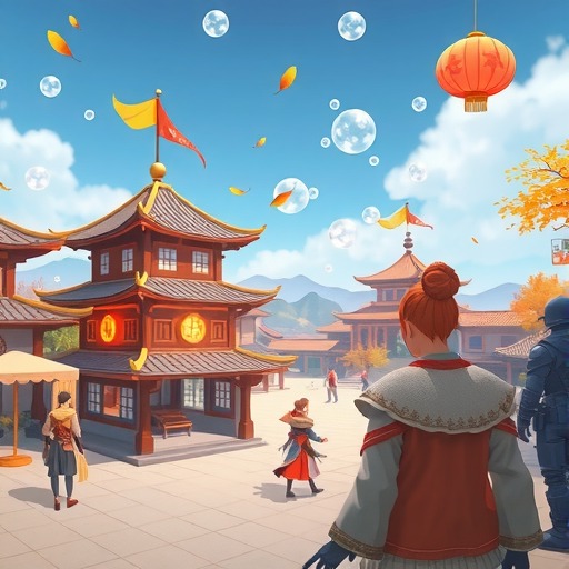 心动小镇官方最新兑换码和中秋气泡地点（新服装图）(图1)