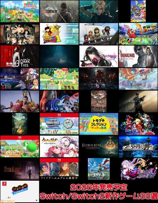 Famitsu评2026年必玩的33款Switch/Switch 2新作(图15)