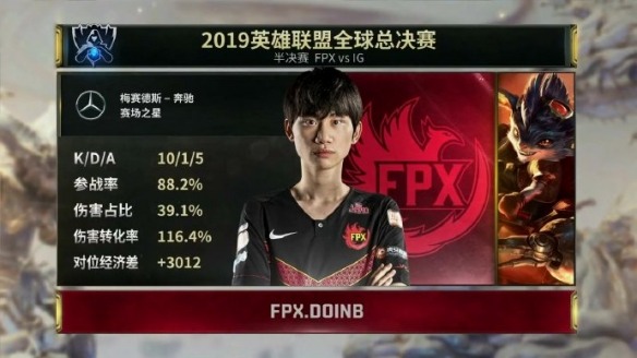 S9：LPL内战FPX 3-1淘汰IG进军决赛 凤凰涅槃展翅飞(图3)