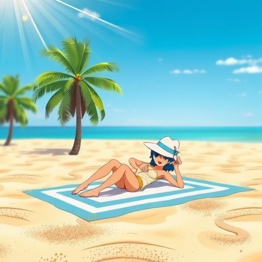 心动小镇【心动小镇】8.6 酷暑天 上线做沙浴任务吧(图1)