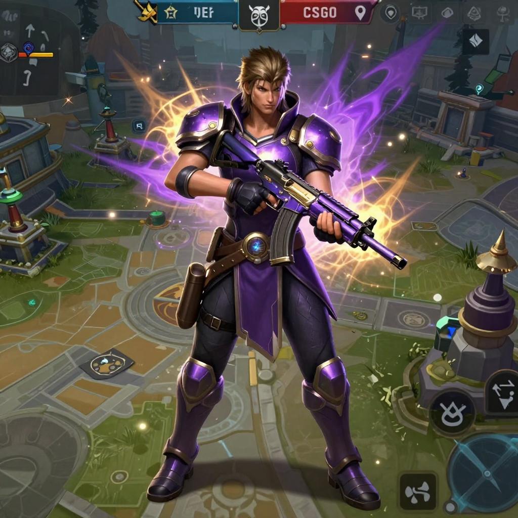 还原度极佳！国外团队在《Dota2》中打造CSGO游戏(图1)