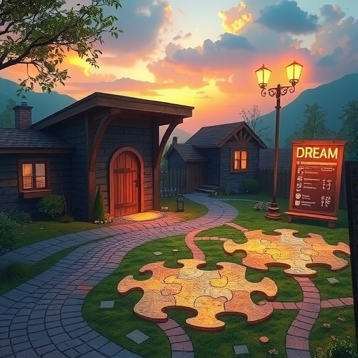 心动小镇心动小镇新系统“梦想”任务，拼图