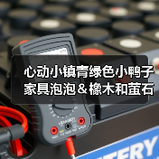 心动小镇青绿色小鸭子家具泡泡＆橡木和萤石点位(图3)