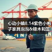 心动小镇8.14紫色小鸭子家具泡泡&橡木