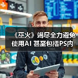 《巫火》竭尽全力避免使用AI 甚至包括PS内置的AI工具(图3)