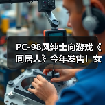PC-98风绅士向游戏《同居人》今年发售！女主超可爱(图1)