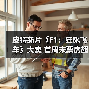 皮特新片《F1：狂飙飞车》大卖 首周末票房超1.4亿美元(图2)