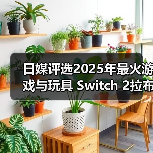 日媒评选2025年最火游戏与玩具 Switch 2拉布布登顶 - Tanyitan情报局