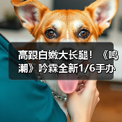 高跟白嫩大长腿！《鸣潮》吟霖全新1/6手办公开(图3)