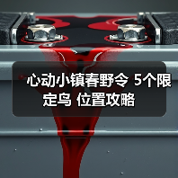 心动小镇春野令 5个限定鸟 位置攻略(图3)