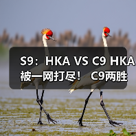 S9：HKA VS C9 HKA被一网打