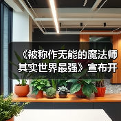 《被称作无能的魔法师其实世界最强》宣布开