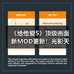 《给他爱5》顶级画面新MOD更新！光影天气全面升级(图3)