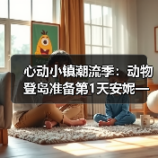 心动小镇潮流季：动物登岛准备第1天安妮—心动小镇(图2)