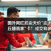 国外网红拍卖天价 国外网红拍卖天价皮卡丘插画家卡!成交将亲自送达(图3)