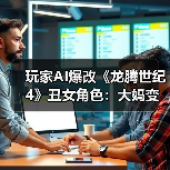 玩家AI爆改《龙腾世纪4》丑女角色:大妈变美女!(图2) 玩家AI爆改《龙腾世纪4》丑女角色:大妈变美女!(图2)