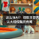 这么恨AI？ 微软主管否认大规模裁员传闻(图4)