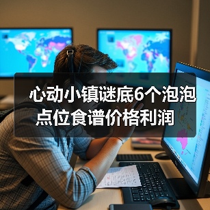 心动小镇谜底6个泡泡点位食谱价格利润(图2) 心动小镇谜底6个泡泡点位食谱价格利润(图2)