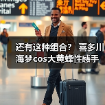 还有这种组合？ 喜多川海梦cos大黄蜂性感手办发布(图4)