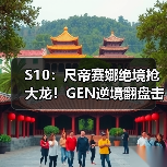 S10:尺帝赛娜绝境抢大龙!GEN逆境翻盘击败TSM(图2) S10:尺帝赛娜绝境抢大龙!GEN逆境翻盘击败TSM(图2)