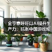 金亨泰呼吁以AI提升生产力,抗衡中国游戏规模优势(图1) 金亨泰呼吁以AI提升生产力,抗衡中国游戏规模优势(图1)