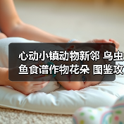 心动小镇动物新邻 鸟虫鱼食谱作物花朵 图鉴攻略 全(图1)