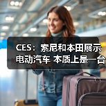 CES:索尼和本田展示电动汽车 本质上是一台PlayStation游戏机(图1) CES:索尼和本田展示电动汽车 本质上是一台PlayStation游戏机(图1)