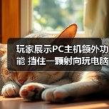 玩家展示PC主机额外功能 挡住一颗射向玩