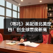 《哪吒》英配版北美定档！创全球票房新高