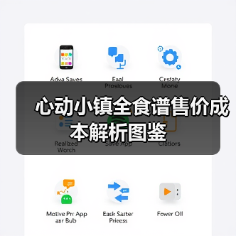 心动小镇全食谱售价成本解析图鉴(图4) 心动小镇全食谱售价成本解析图鉴(图4)