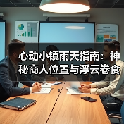 心动小镇雨天指南：神秘商人位置与浮云卷食谱制作(图4)