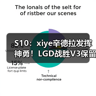 S10:xiye辛德拉发挥神勇!LGD战胜V3保留出线希望(图3) S10:xiye辛德拉发挥神勇!LGD战胜V3保留出线希望(图3)