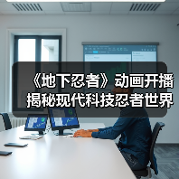 《地下忍者》动画开播 揭秘现代科技忍者世界(图3) 《地下忍者》动画开播 揭秘现代科技忍者世界(图3)