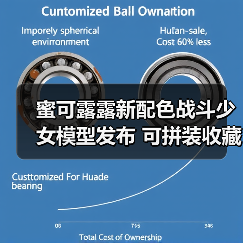 蜜可露露新配色战斗少女模型发布 可拼装收藏值高(图3)