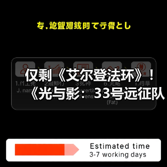 仅剩《艾尔登法环》！《光与影：33号远征