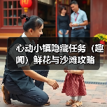 心动小镇隐藏任务（趣闻）鲜花与沙滩攻略