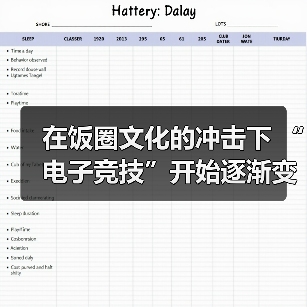 在饭圈文化的冲击下 “电子竞技”开始逐渐变味了(图3)