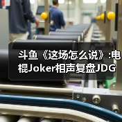 斗鱼《这场怎么说》:电棍Joker相声复盘JDG夺冠之战(图2)