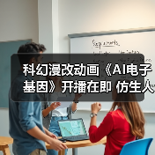 科幻漫改动画《AI电子基因》开播在即 仿生人医疗专家引热议(图1)