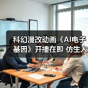 科幻漫改动画《AI电子基因》开播在即 仿生人医疗专家引热议(图2)