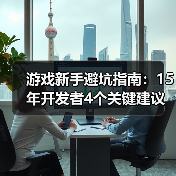 游戏新手避坑指南：15年开发者4个关键建议(图3)