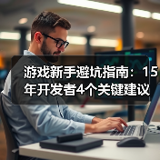 游戏新手避坑指南：15年开发者4个关键建议(图4)