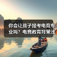 你会让孩子报考电竞专业吗？电竞教育背景浅析(图4)