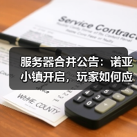 服务器合并公告：诺亚小镇开启，玩家如何应对？(图2)