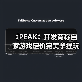 《PEAK》开发商称自家游戏定价完美拿捏玩家心理(图1) 《PEAK》开发商称自家游戏定价完美拿捏玩家心理(图1)