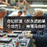 奇幻新漫《在永远的某个地方》：神笔马良的画能与道德抉择？(图4)